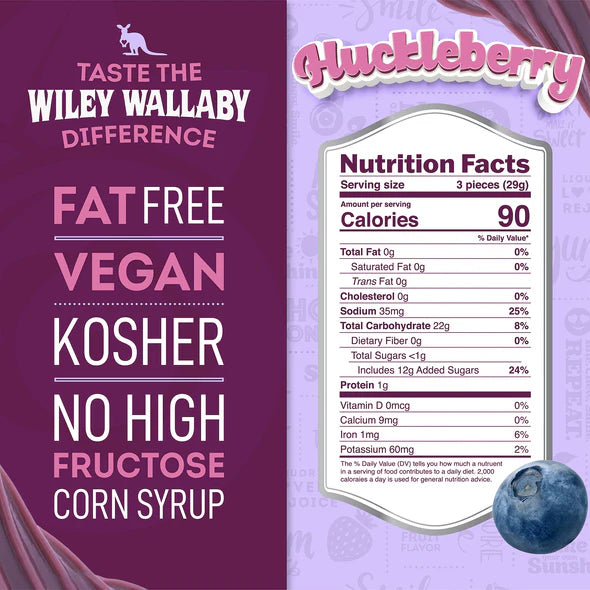 Wiley Wallaby- Huckleberry