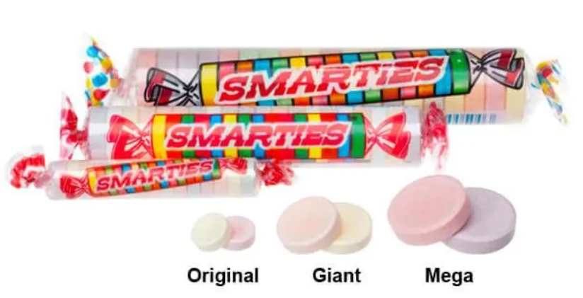 Smarties-Mega Size