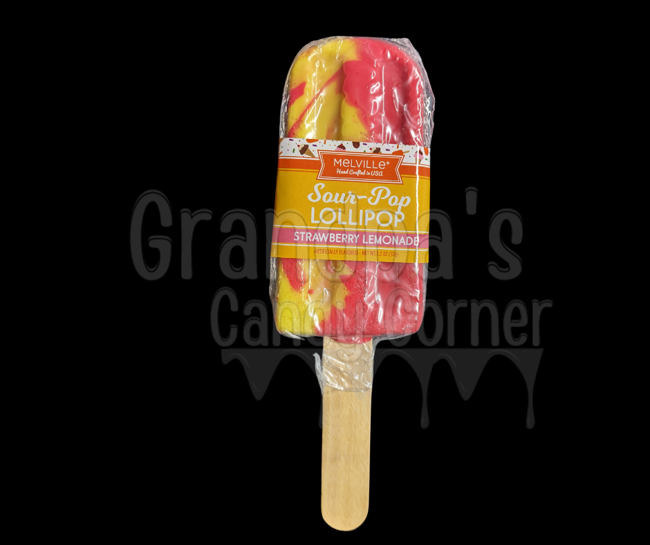 Sour Swirl Lollipops