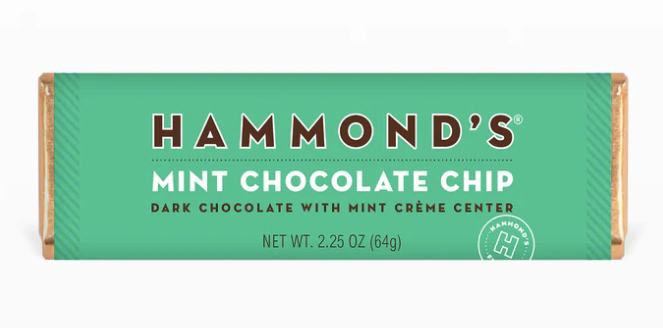 Hammond's Candy Bar- Mint Chocolate Chip