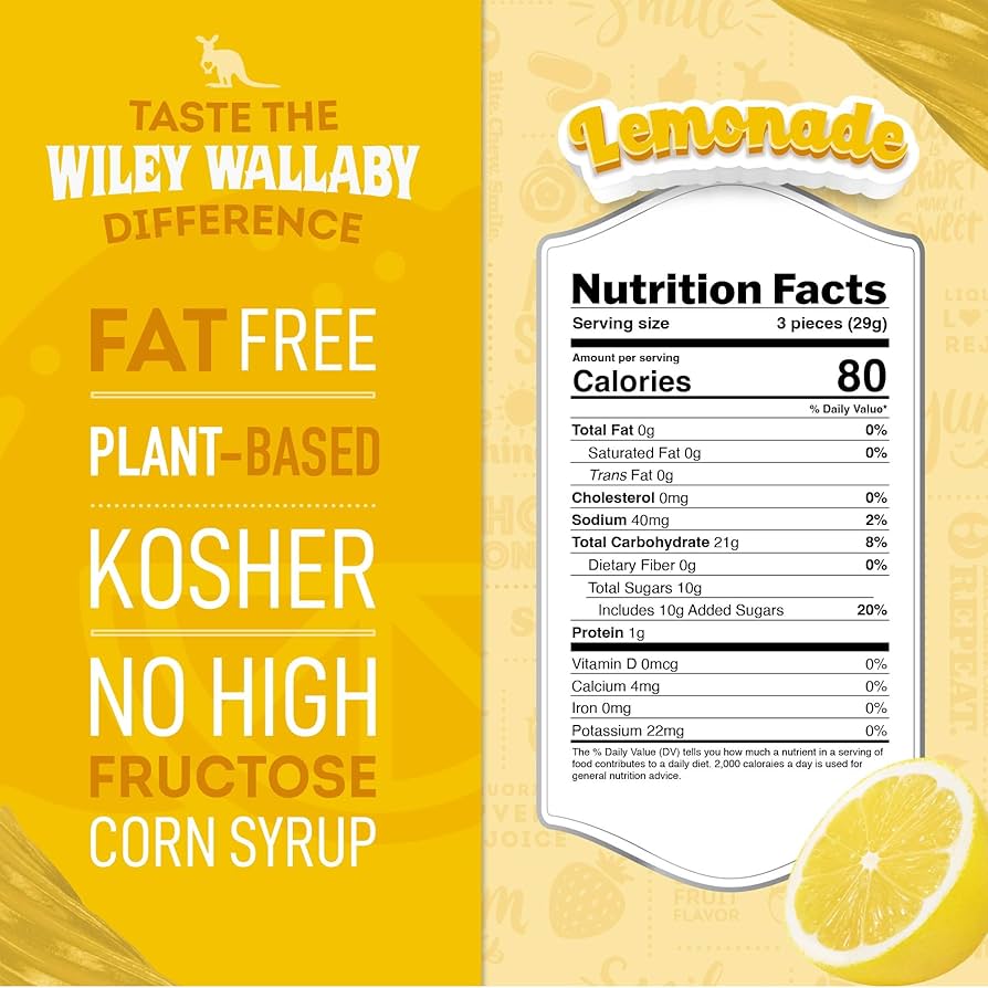 Wiley Wallaby- Lemonade