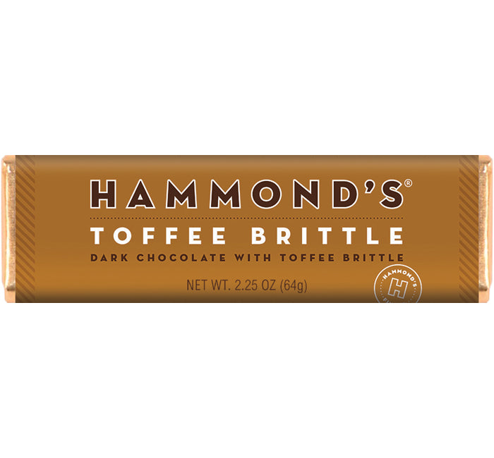 Hammond's Candy Bar- Dark Chocolate Toffee Brittle