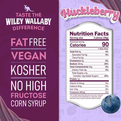 Wiley Wallaby- Huckleberry