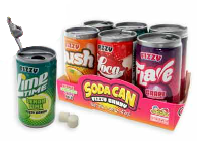 Soda Can- Fizzy Candy