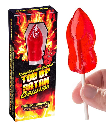 Toe of Satan- Flamethrower Candy